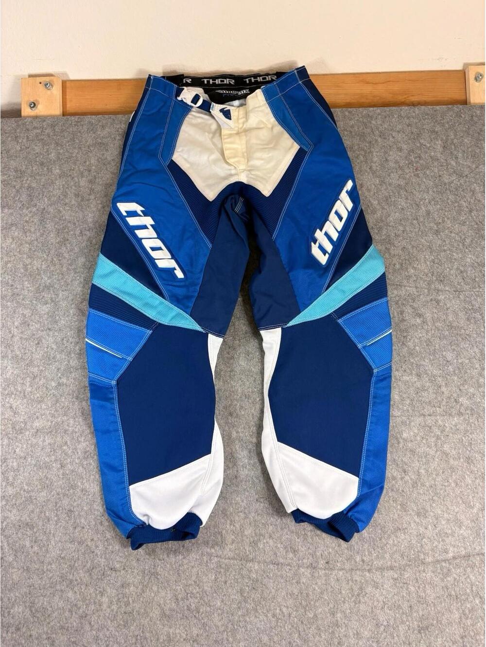Thor MX Phase Youth 28 Motocross Pants Dirt Bike Off-Road Riding Blue Purple